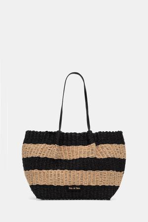 Pedro del Hierro torebka shopper damska pleciona