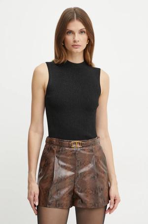BOSS kamizelka z domieszką wełny