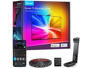 Taśma LED GOVEE H6099 TV Backlite 3 Lite dla 55-65 cali Czarny