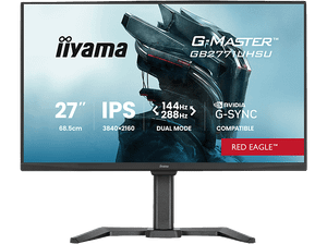 Monitor IIYAMA G-Master GB2771UHSU-B1 Red Eagle 27 UHD 4K IPS 0.8ms 144Hz/288Hz FreeSync Premium G-Sync Czarny