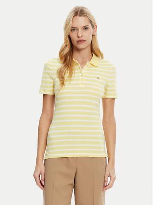 Tommy Hilfiger Polo 1985 WW0WW43225 Żółty Slim Fit