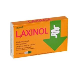 Laxinol Komfort Jelit Trawienie Na noc Gazy Herbin 15 kaps.