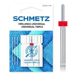 Igła potrójna do dekorowania półpłaska Schmetz 130/705 H DRI 2.5 SCS