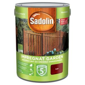 Impregnat Dekoracyjny do drewna ogrodowego Garden Cedr 5 l Sadolin