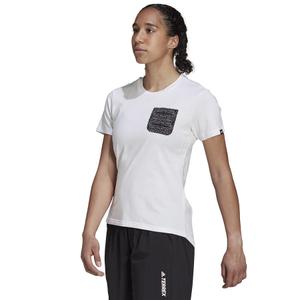 adidas Koszulka TX Pocket Tee GU8983 biała (XS)
