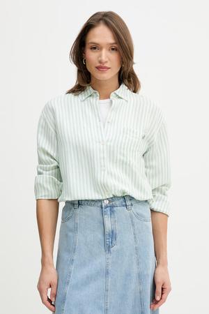 U.S. Polo Assn. koszula z dodatkiem lnu LOOSE FIT