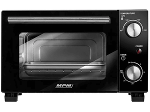 Piekarnik MPM MPE-13 Czarny 800W, 10 L