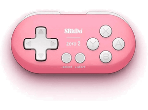 Kontroler bezprzewodowy 8BITDO Zero 2 Bluetooth Mini Różowy