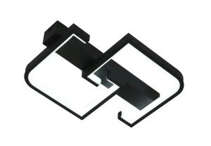 LAMPA LED KWADRAT SUFITOWA PLAFON żyrandol modern LED + PILOT