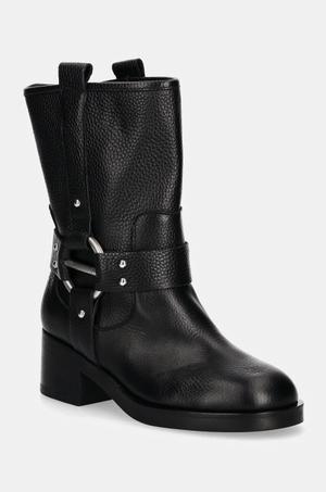 Karl Lagerfeld botki skórzane BROOKLYN