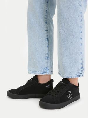 Eva Minge Sneakersy EO-ELLA-WSDR13670 Czarny