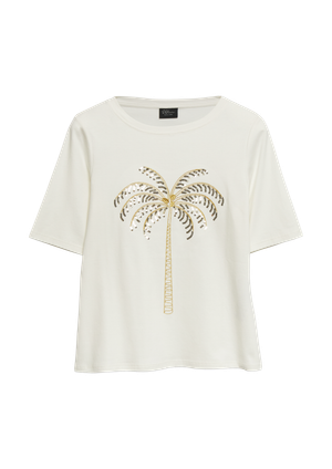 T-shirt z cekinami