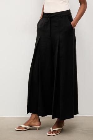 Answear.LAB spodnie culottes damskie z lyocellem