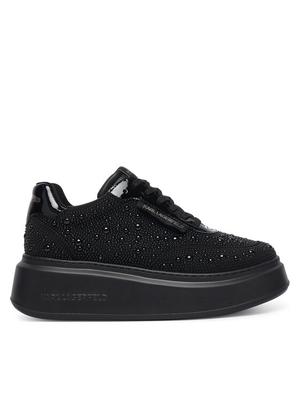 KARL LAGERFELD Sneakersy Anakapri Pearl Krust KL63523 Czarny