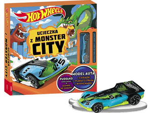 Książka MATTEL Hot Wheels. Ucieczka z Monster City!