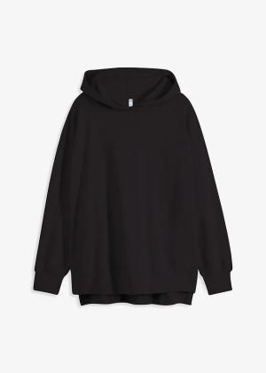 Bluza z kapturem, z czystej bawełny