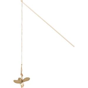 AniOne zabawka wędka Natural zestaw 3-częściowy 50 cm