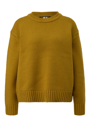 Sweter z dzianiny bawełnianej