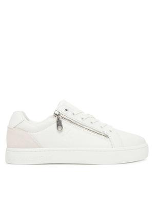 Calvin Klein Jeans Sneakersy Classic Cupsole Zip Low In YM0YM01318 Biały