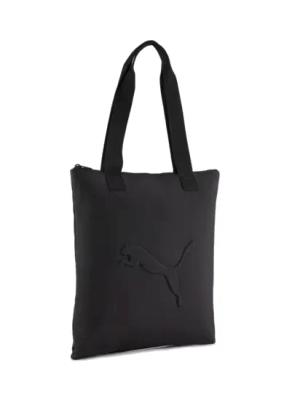 PUMA BUZZ 091157-01 czarna torba sportowa na ramię zapinana na zamek