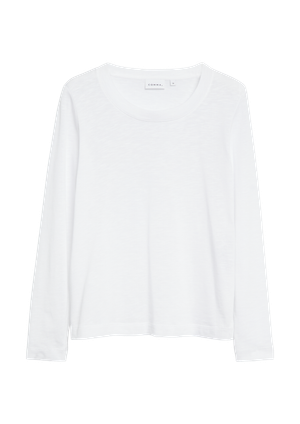 Longsleeve o fakturze przędzy płomienistej