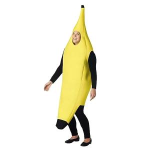 STRÓJ DLA DOROSŁYCH BANAN BANANA ŻÓŁTY OWOC PRZEBRANIE KARNAWAŁ