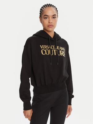 Versace Jeans Couture Bluza 79HAIT02 CF01T Czarny Regular Fit
