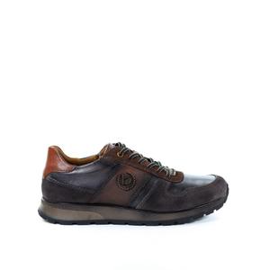Męskie skórzane sneakersy szare Bugatti 331APA041441-1511