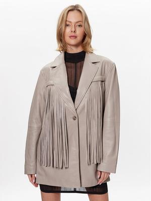 Gestuz Marynarka Avivagz 10906967 Szary Regular Fit