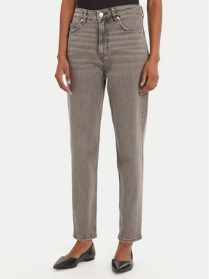 HUGO Jeansy 50544798 Szary Straight Fit
