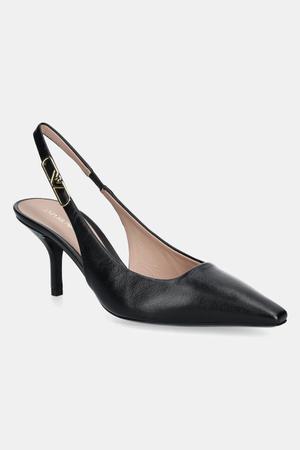 Emporio Armani szpilki skórzane