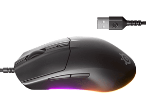 Mysz STEELSERIES Rival 3 Gen 2 Czarny