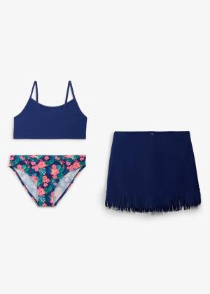 Bikini + spódniczka (3 części)