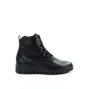 Damskie skórzane botki czarne Gabor 72.065.57
