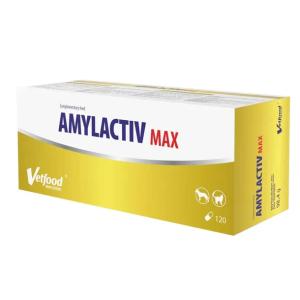 Suplement dla psa i kota VetFood Amylactiv MAX trawienie 120 kapsułek