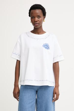 Twinset T-shirt damski bawełniany