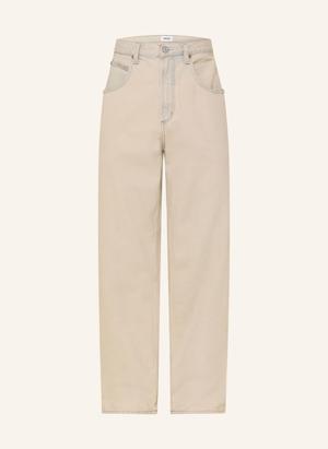 Agolde Dżinsy Fusion Regular Fit beige