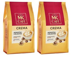 Zestaw 2x Kawa ziarnista mieszana MK Cafe Crema 1000 g