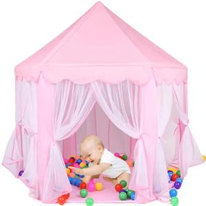 NAMIOT DOMEK ZAMEK DLA DZIECI PAŁAC KSIĘŻNICZKI DO OGRODU DOMU 135x140 CM