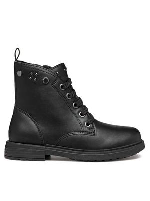 Geox Kozaki Jr Eclair J169QI 0003W C9999 M Czarny