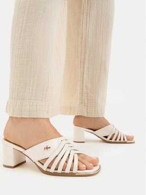 MEXX Klapki EO-WS1161-02 Écru
