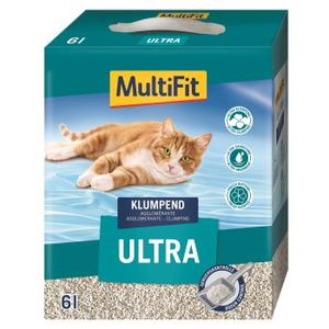MultiFit Żwirek zbrylający Ultra 2x6 l