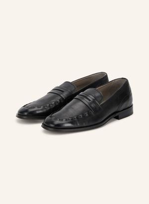Allsaints Penny Loafers Jules schwarz