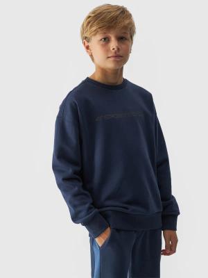 4F JUNIOR Bluza chłopięca M1224 niebieska (140)