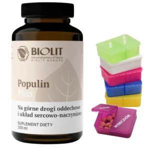 Biolit POPULIN PLUS NA DROGI ODDECHOWE SERCE WIRUSY 200ml + GRATIS