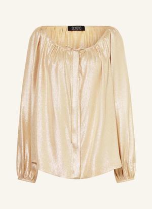 Sly 010 Bluzka Sheree Z Błyszczącą Przędzą gold