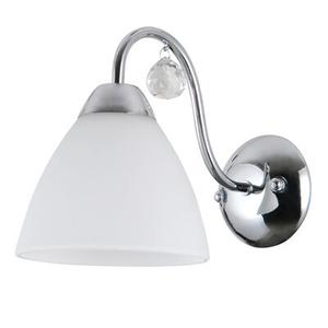 Kinkiet Lugano WL-5643-1 chrom/biały