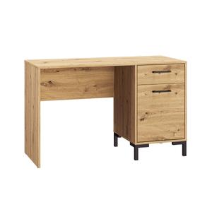 Biurko loftowe NEVIO 23 dąb artisan/czarny
