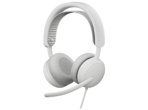 Słuchawki przewodowe LOGITECH ZONE WIRED 2 OFF WHITE Biały