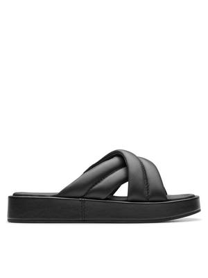 Clarks Klapki Alda Glide 26179276 Czarny